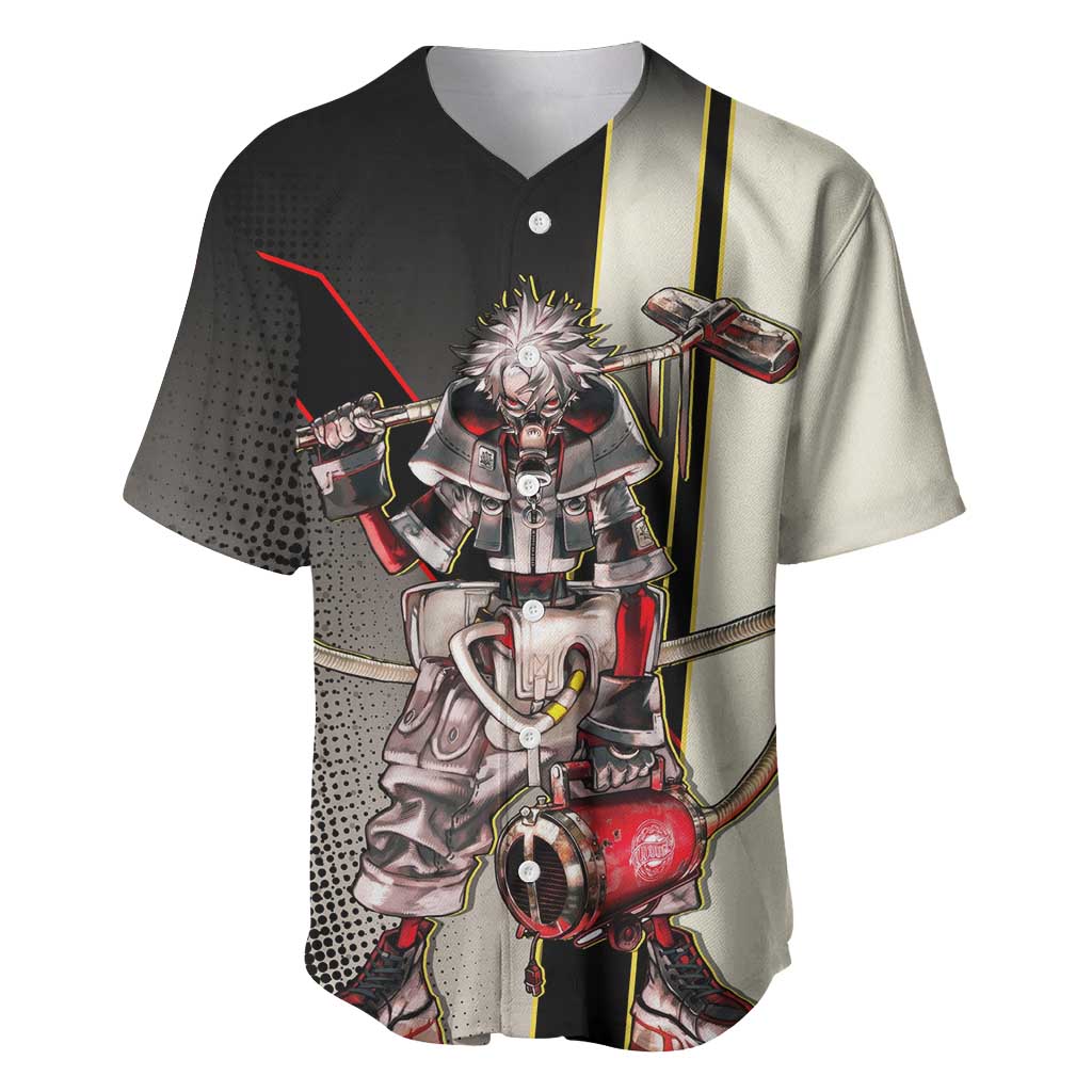 Rudo Surebrec Baseball Jersey Grunge Manga Illustration Style