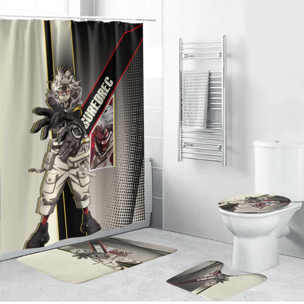 Rudo Surebrec Bathroom Set Grunge Manga Illustration Style