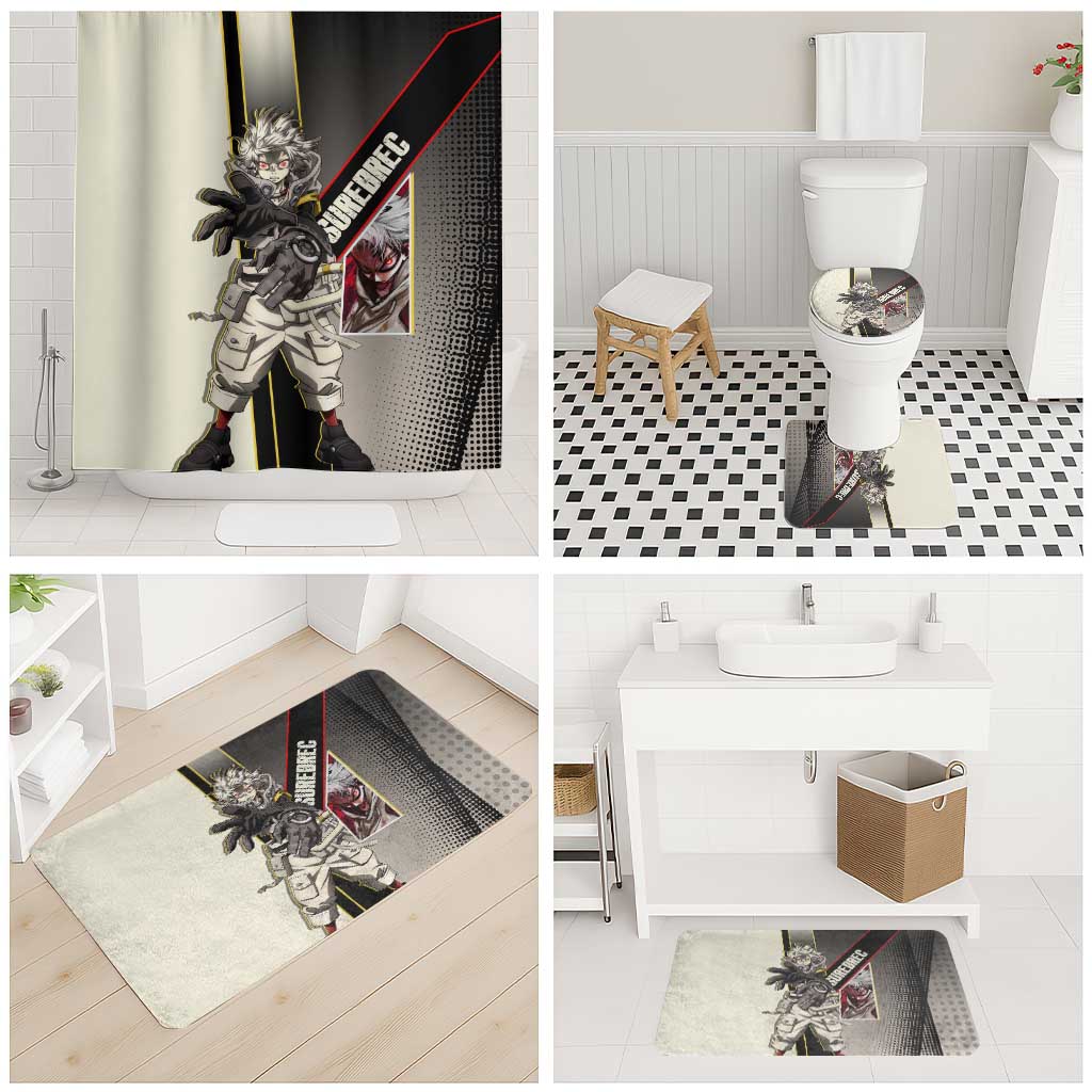 Rudo Surebrec Bathroom Set Grunge Manga Illustration Style