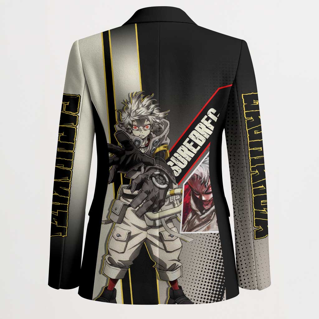 Rudo Surebrec Blazer Grunge Manga Illustration Style