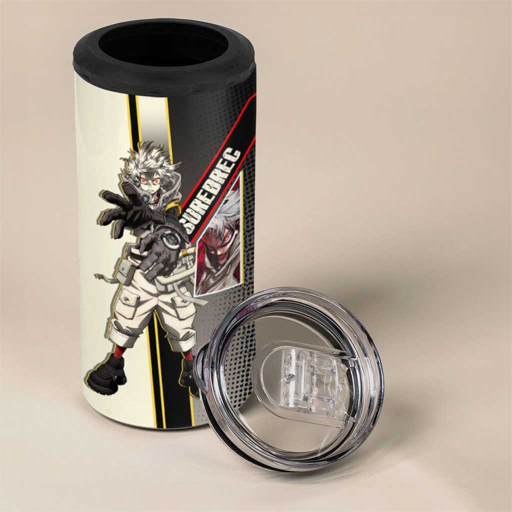 Rudo Surebrec 4 in 1 Can Cooler Tumbler Grunge Manga Illustration Style