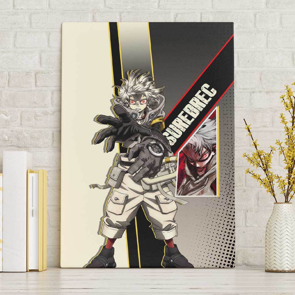 Rudo Surebrec Canvas Wall Art Grunge Manga Illustration Style