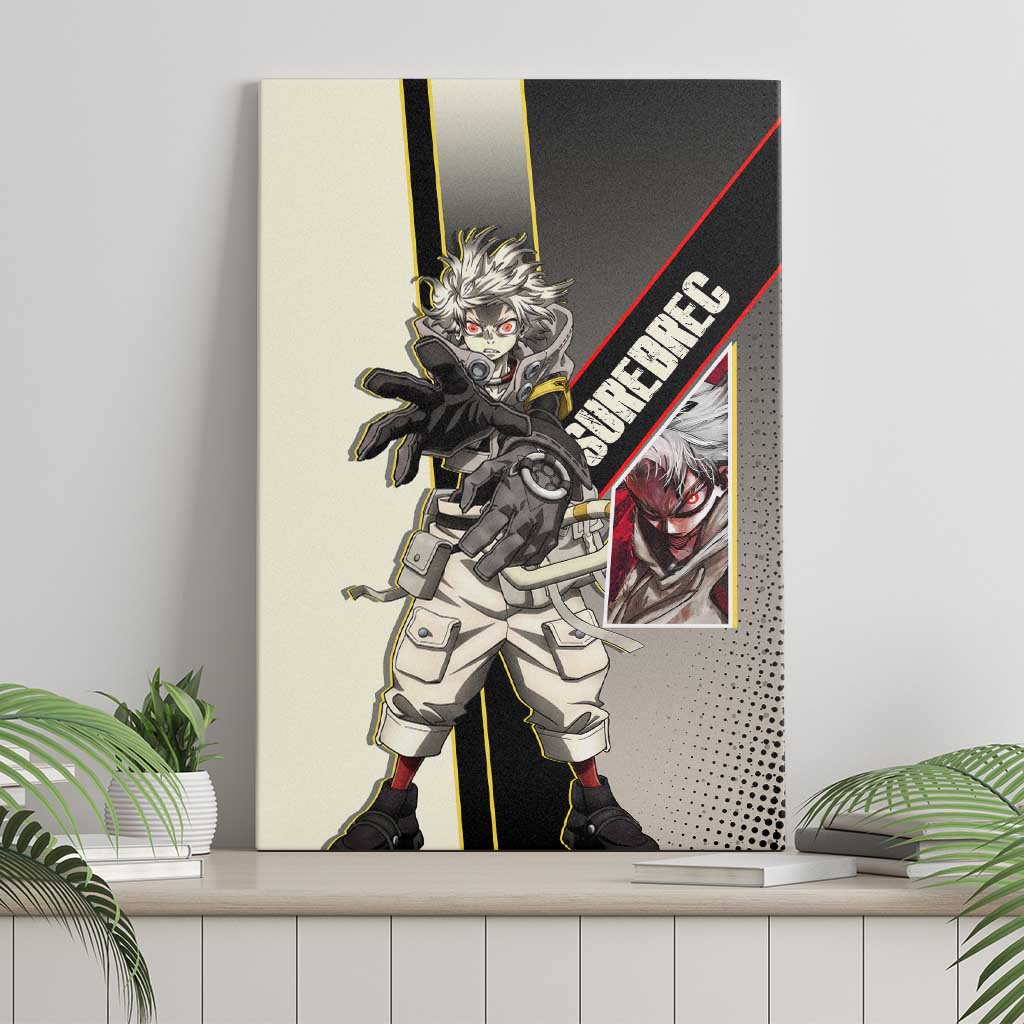 Rudo Surebrec Canvas Wall Art Grunge Manga Illustration Style