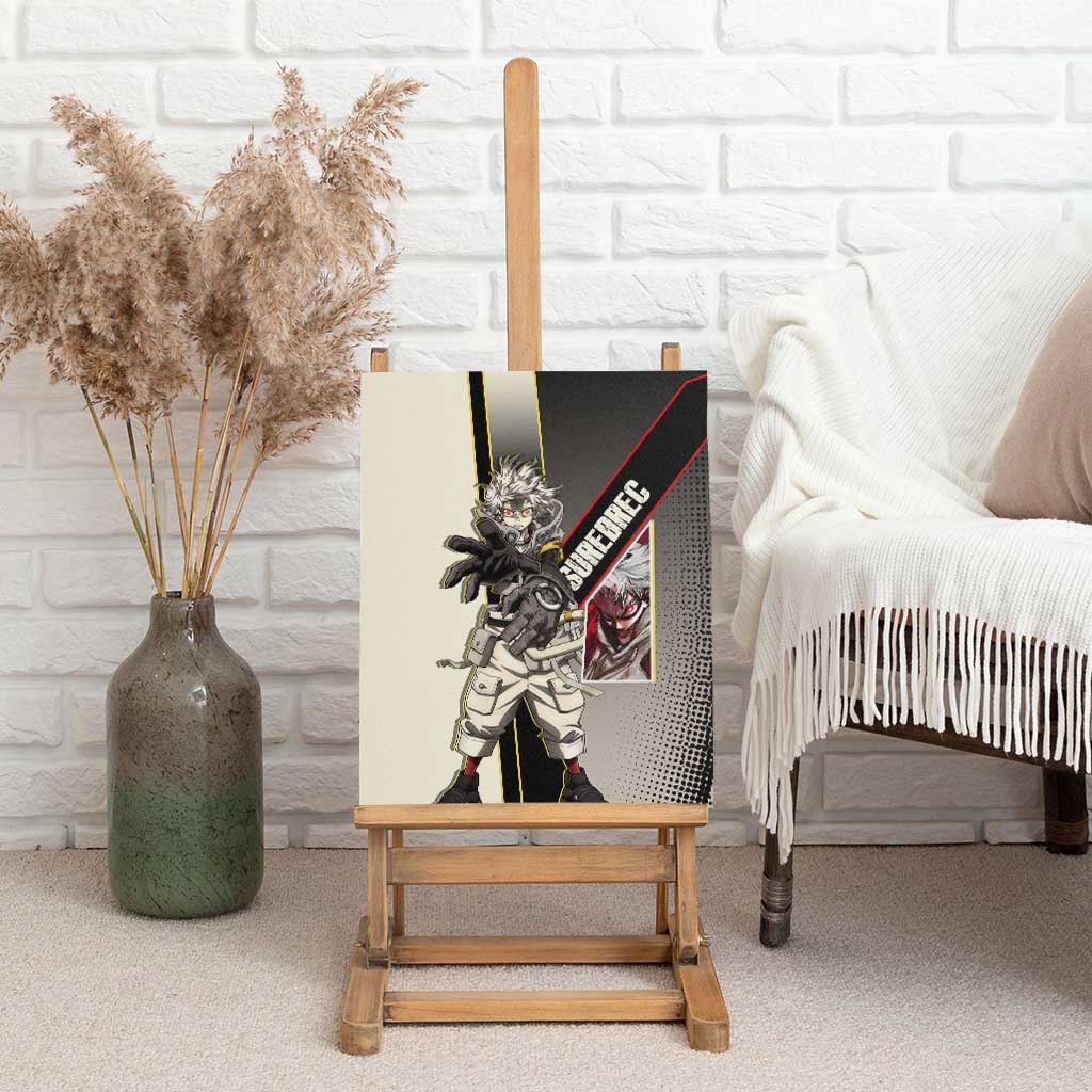 Rudo Surebrec Canvas Wall Art Grunge Manga Illustration Style