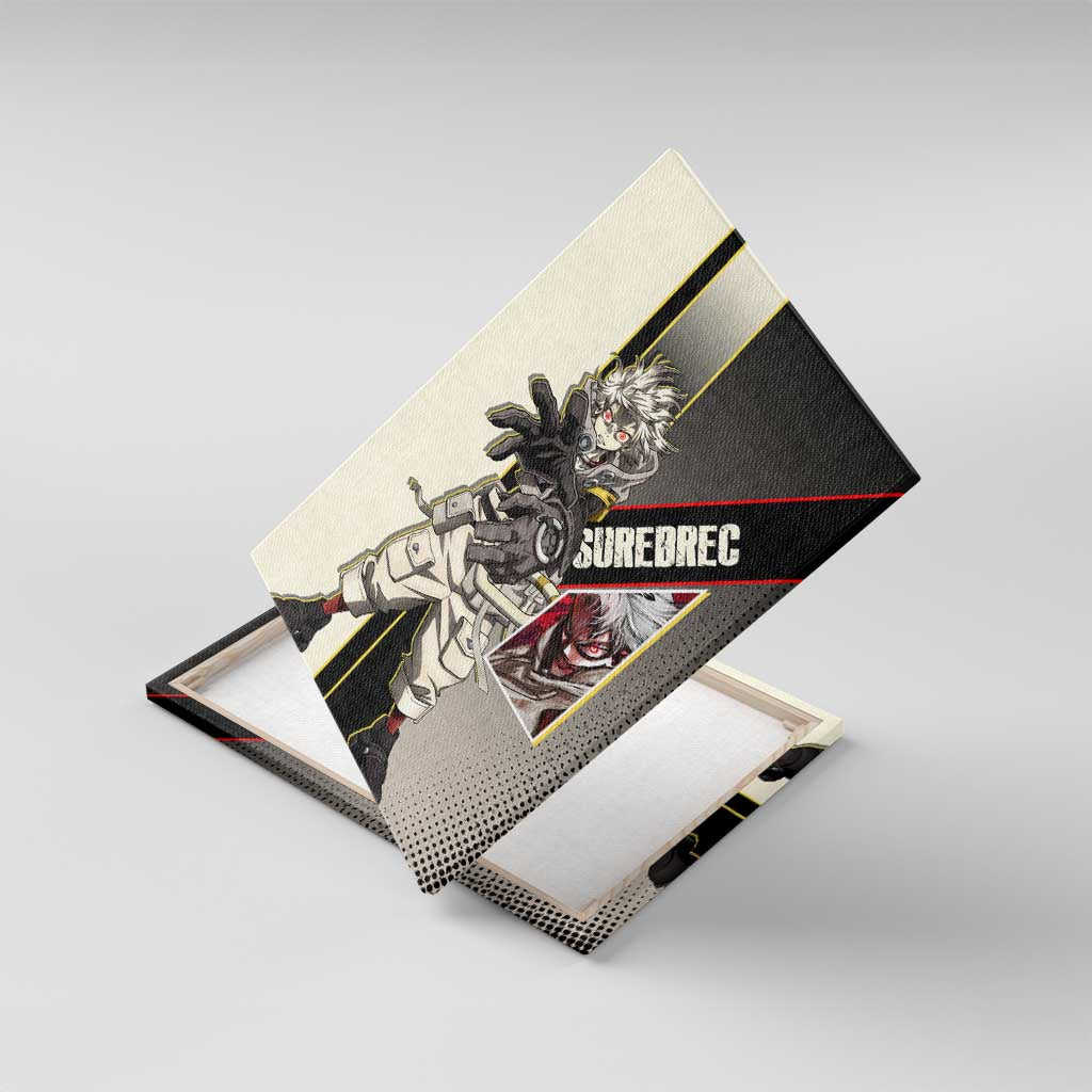 Rudo Surebrec Canvas Wall Art Grunge Manga Illustration Style