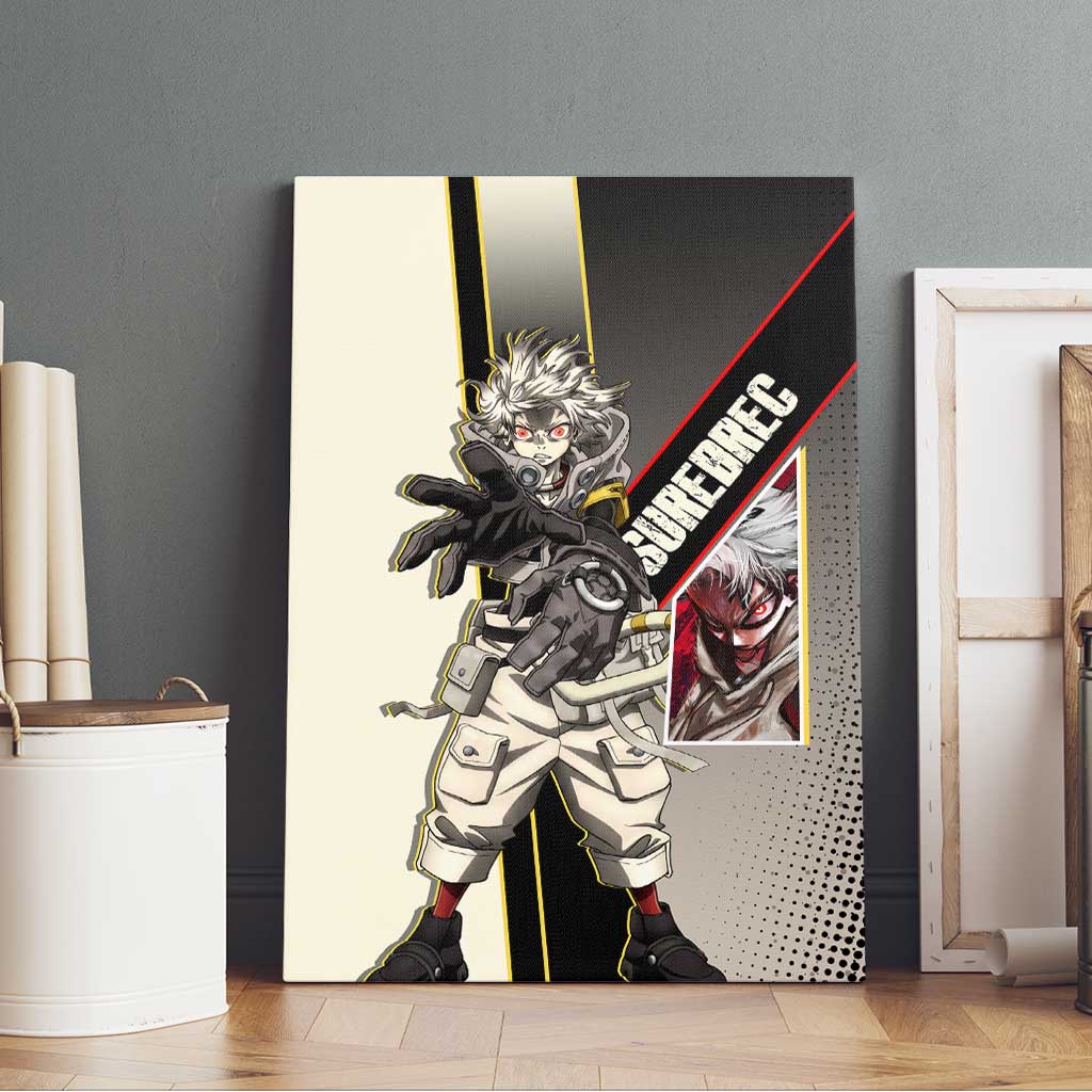 Rudo Surebrec Canvas Wall Art Grunge Manga Illustration Style