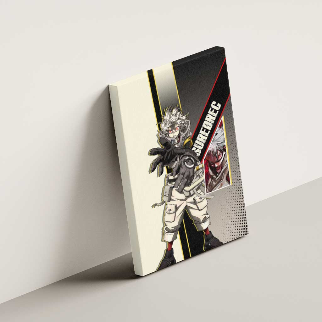 Rudo Surebrec Canvas Wall Art Grunge Manga Illustration Style