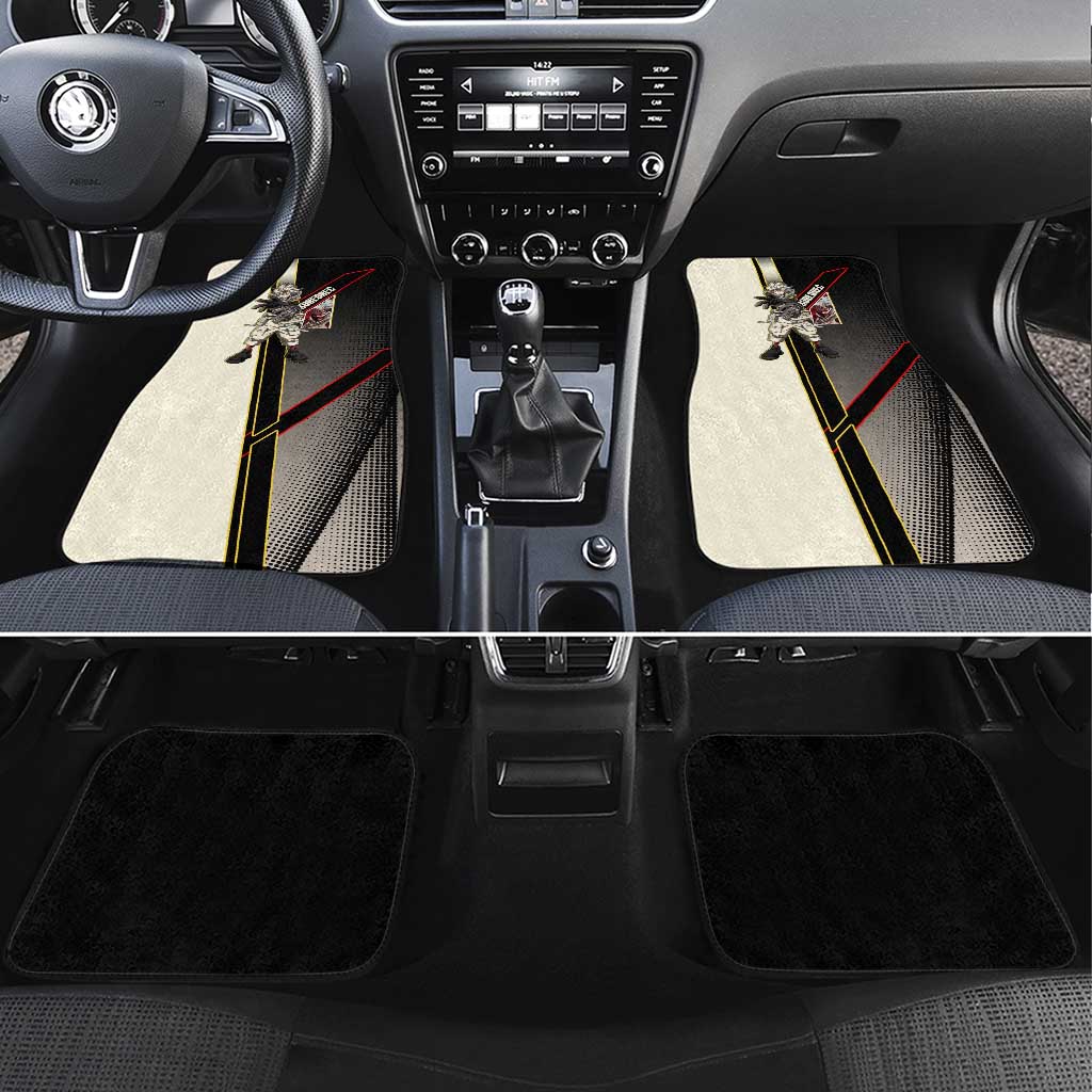 Rudo Surebrec Car Mats Grunge Manga Illustration Style
