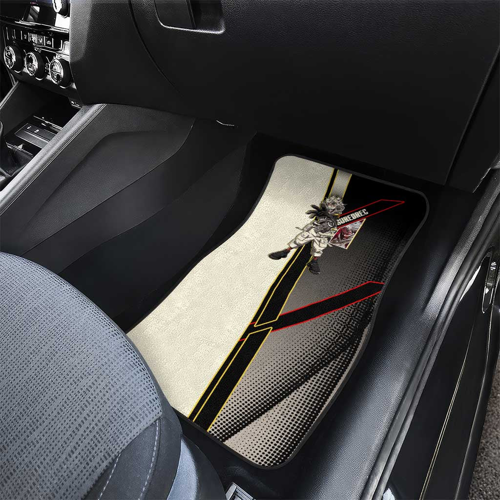Rudo Surebrec Car Mats Grunge Manga Illustration Style