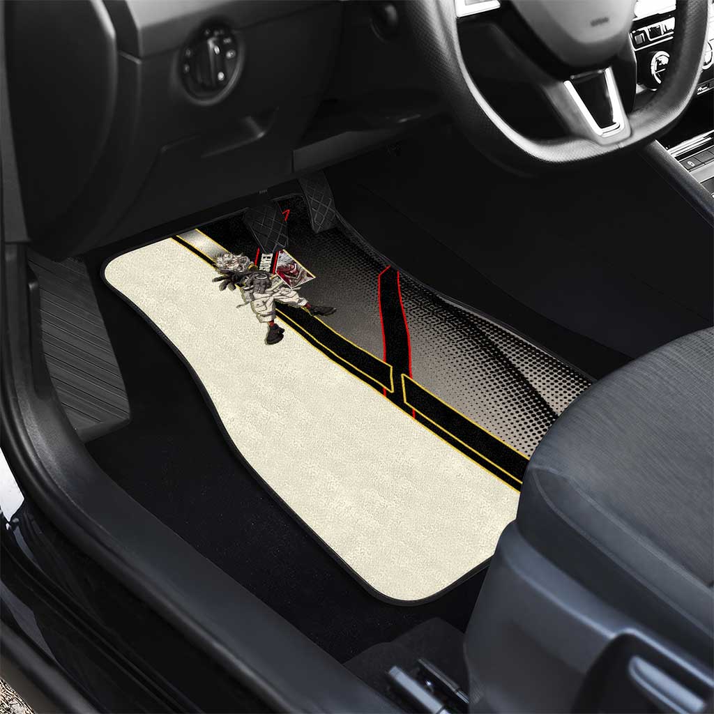Rudo Surebrec Car Mats Grunge Manga Illustration Style