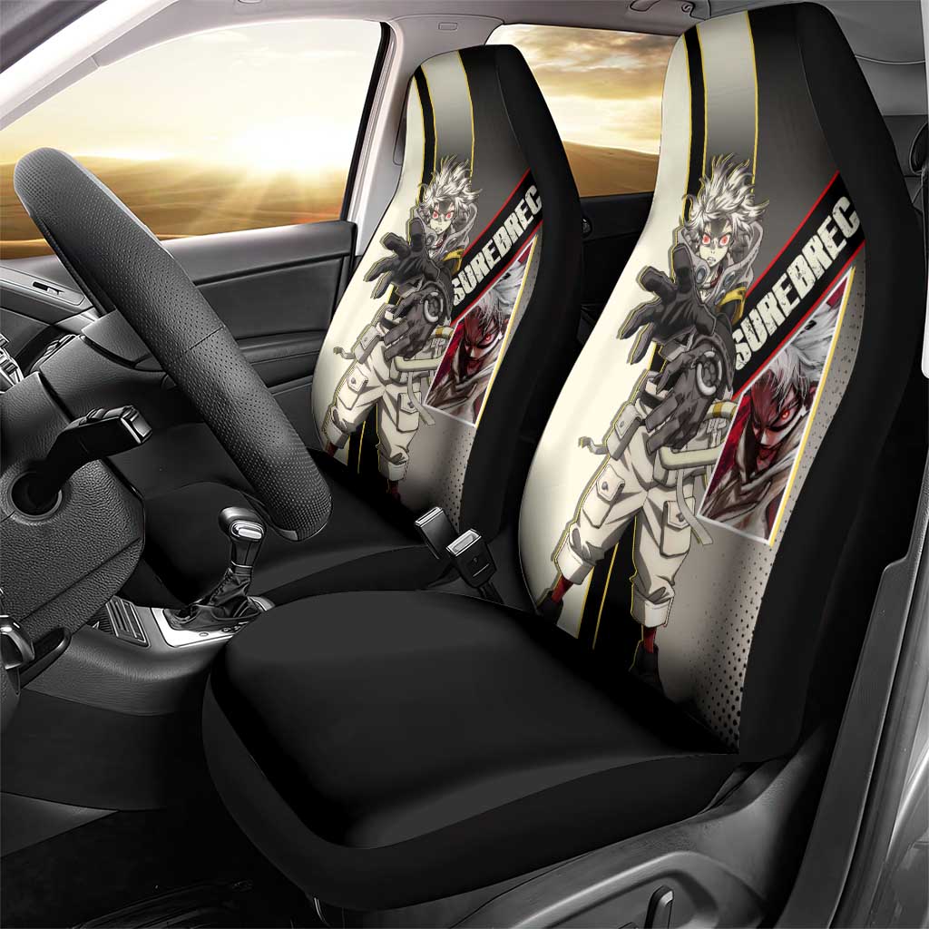 Rudo Surebrec Car Seat Cover Grunge Manga Illustration Style