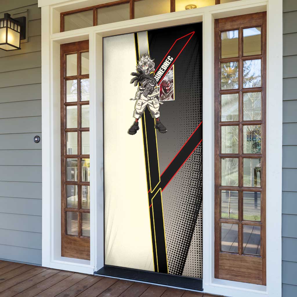 Rudo Surebrec Door Cover Grunge Manga Illustration Style