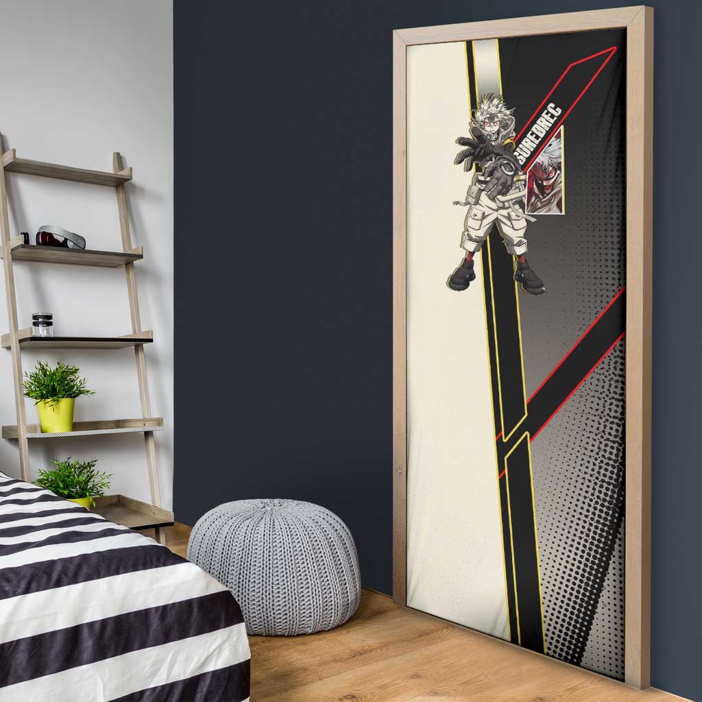 Rudo Surebrec Door Cover Grunge Manga Illustration Style