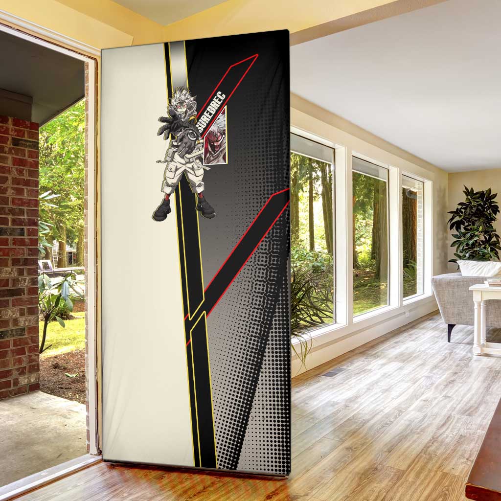 Rudo Surebrec Door Cover Grunge Manga Illustration Style