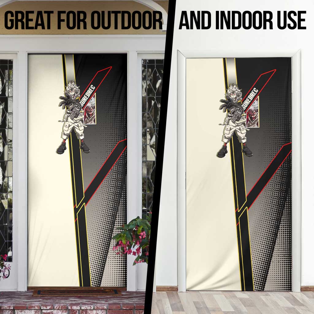 Rudo Surebrec Door Cover Grunge Manga Illustration Style