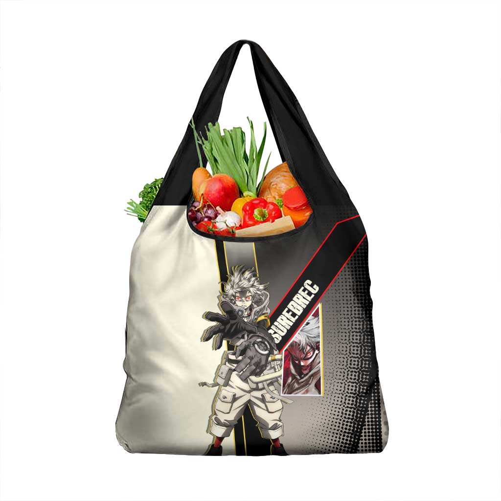 Rudo Surebrec Grocery Bag Grunge Manga Illustration Style
