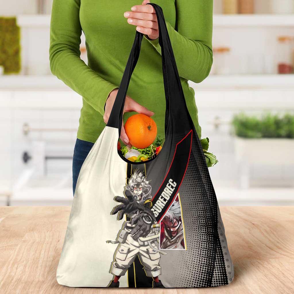 Rudo Surebrec Grocery Bag Grunge Manga Illustration Style