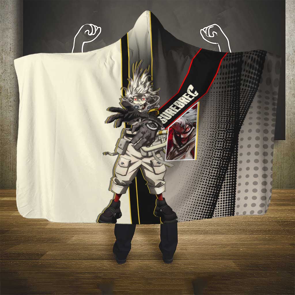 Rudo Surebrec Hooded Blanket Grunge Manga Illustration Style