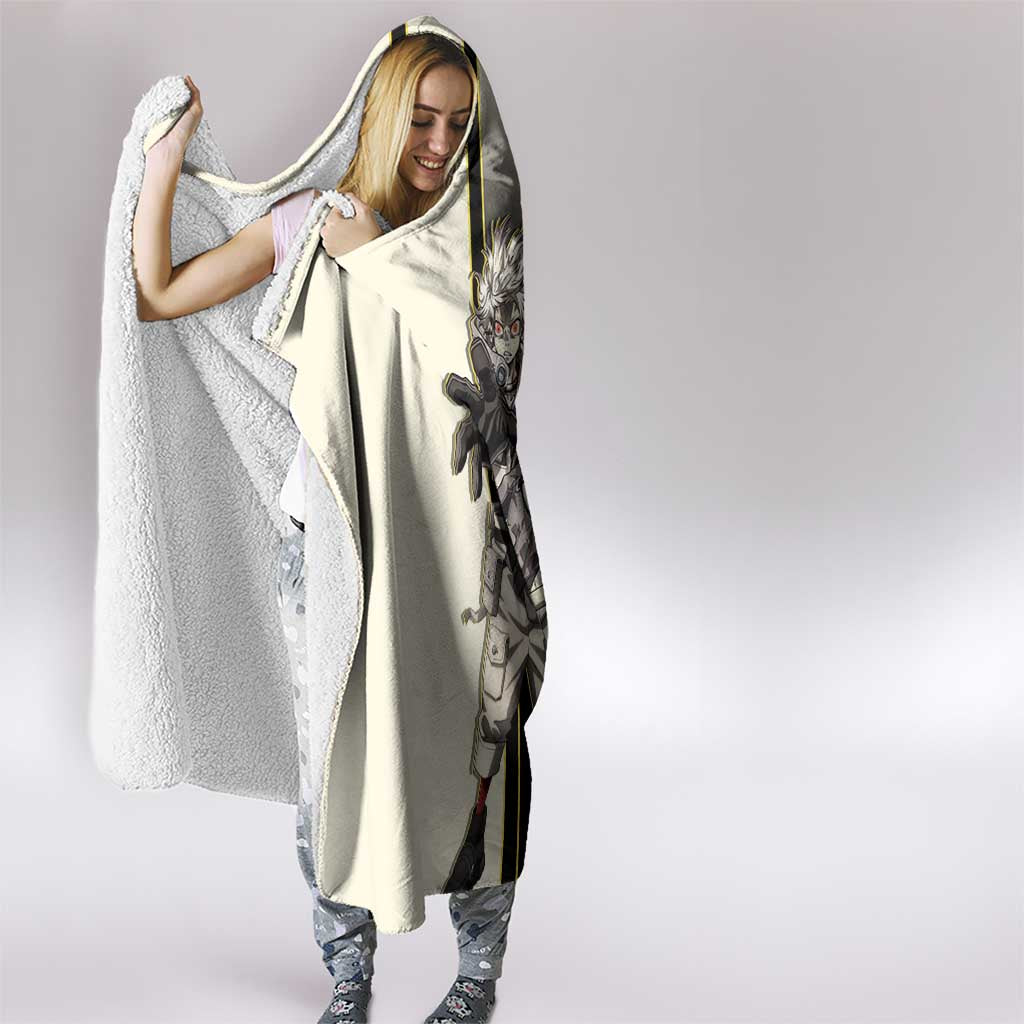 Rudo Surebrec Hooded Blanket Grunge Manga Illustration Style