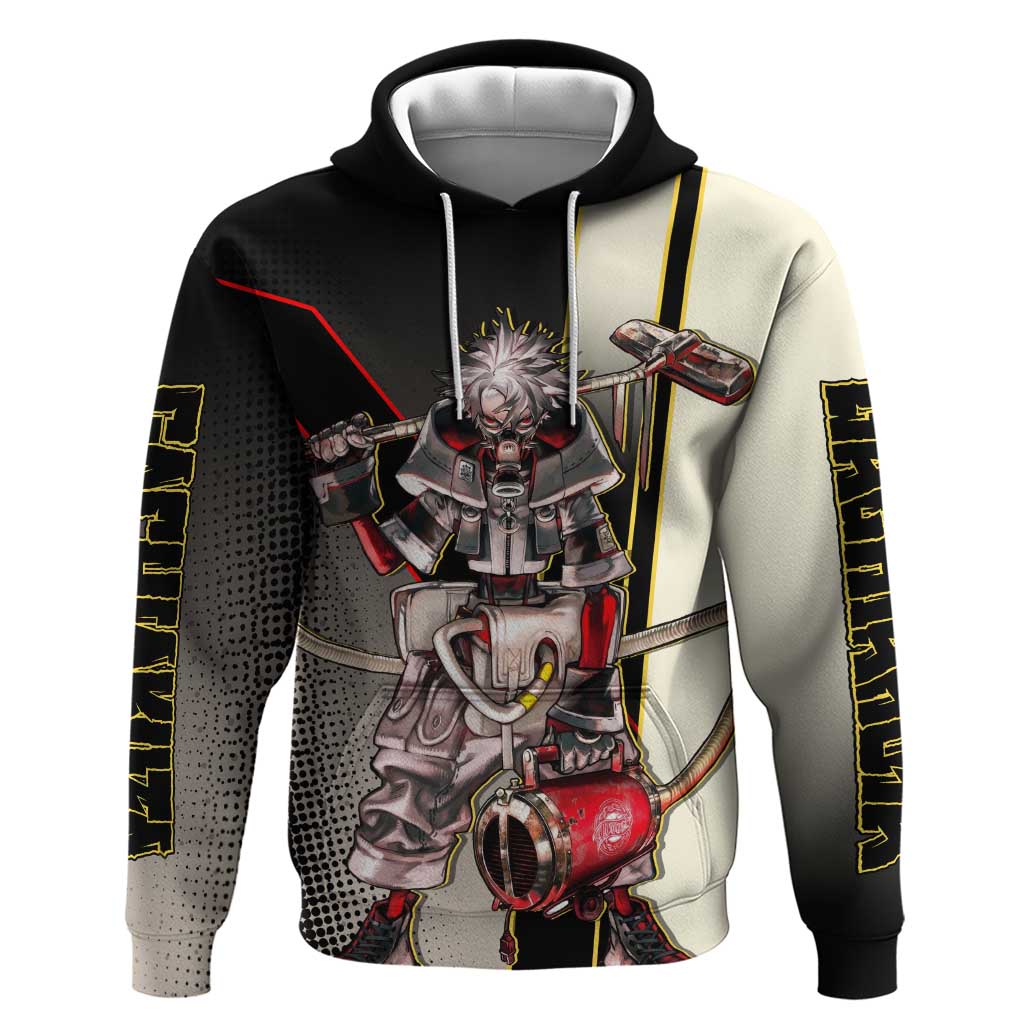 Rudo Surebrec Hoodie Grunge Manga Illustration Style