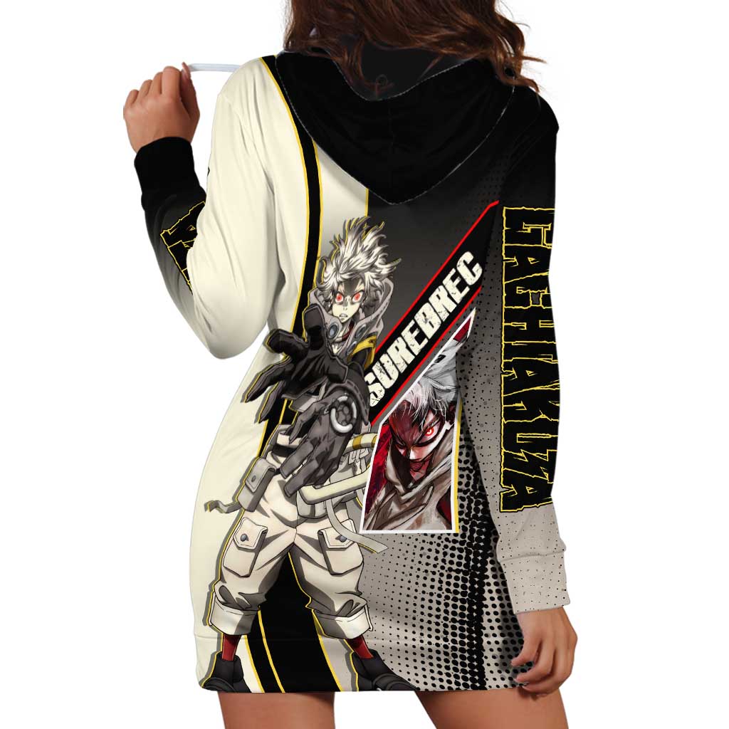 Rudo Surebrec Hoodie Dress Grunge Manga Illustration Style