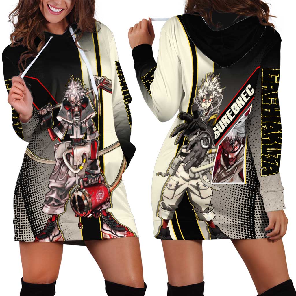 Rudo Surebrec Hoodie Dress Grunge Manga Illustration Style