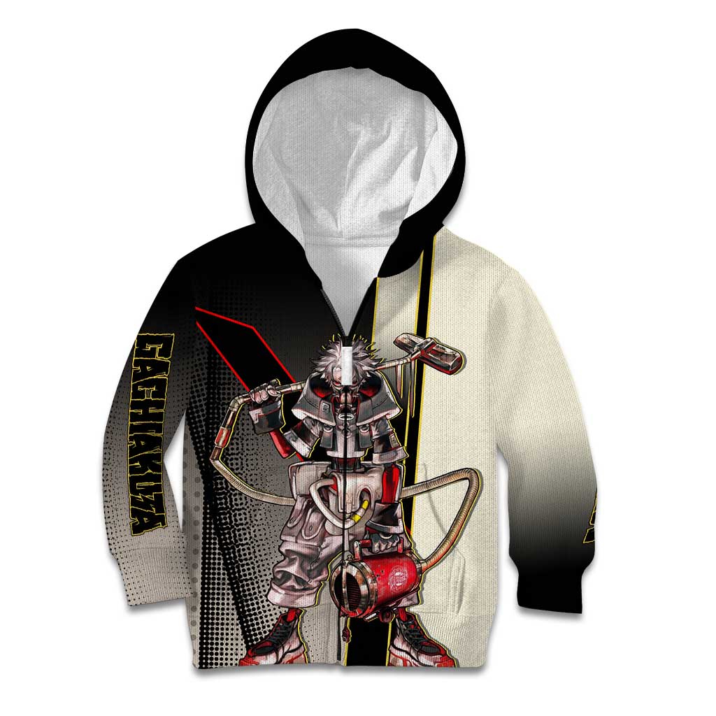 Rudo Surebrec Kid Hoodie Grunge Manga Illustration Style