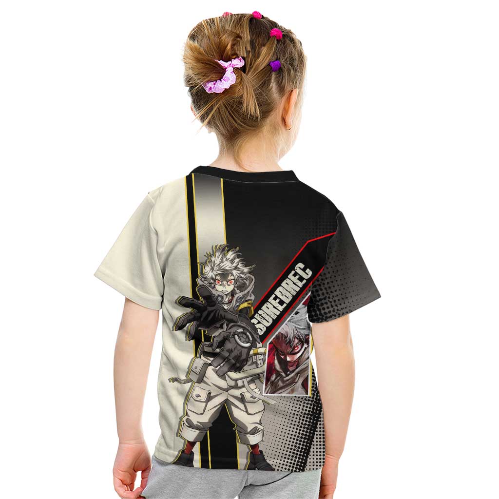 Rudo Surebrec Kid T Shirt Grunge Manga Illustration Style