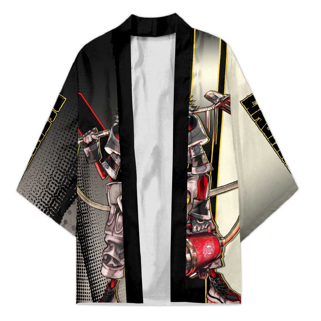 Rudo Surebrec Kimono Grunge Manga Illustration Style