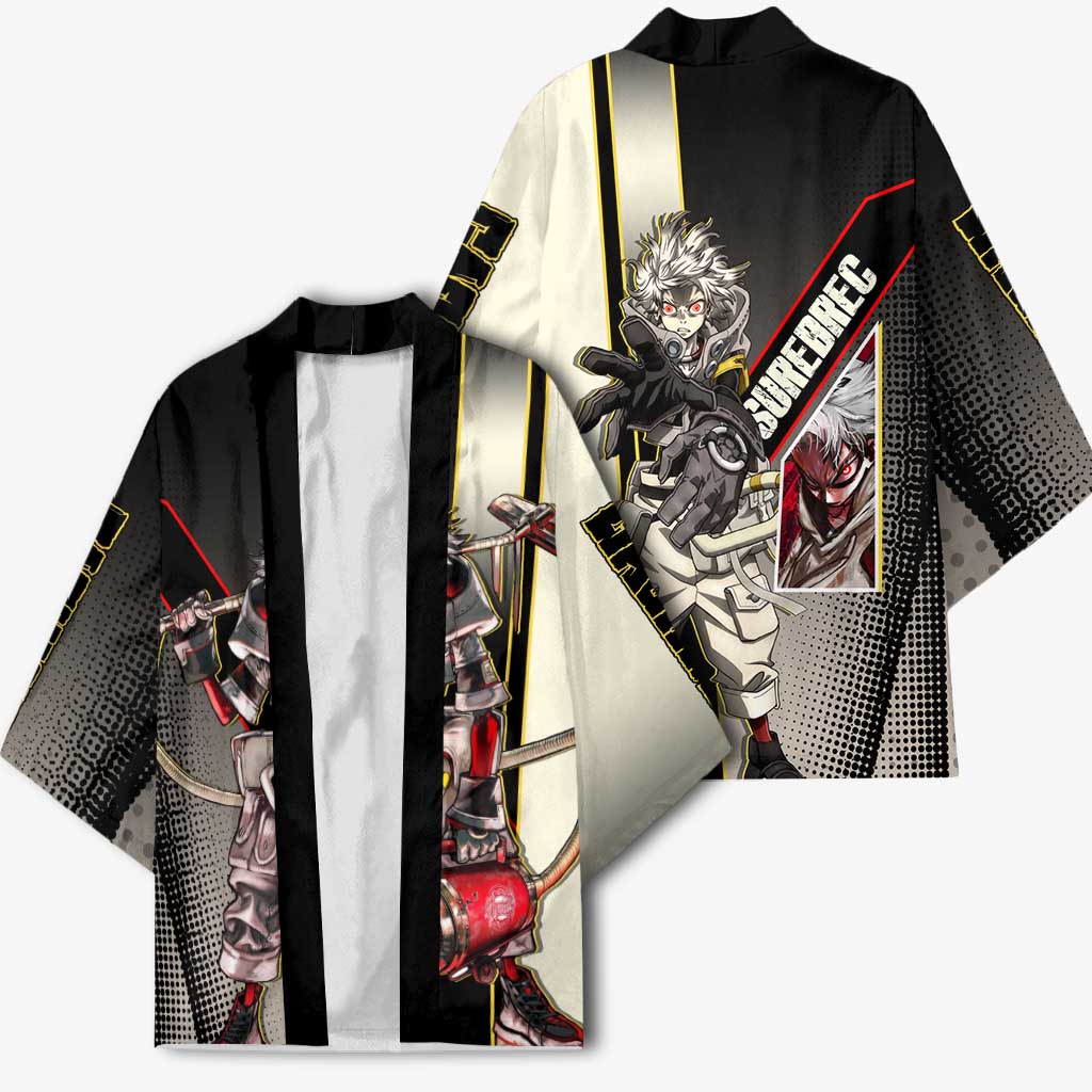 Rudo Surebrec Kimono Grunge Manga Illustration Style