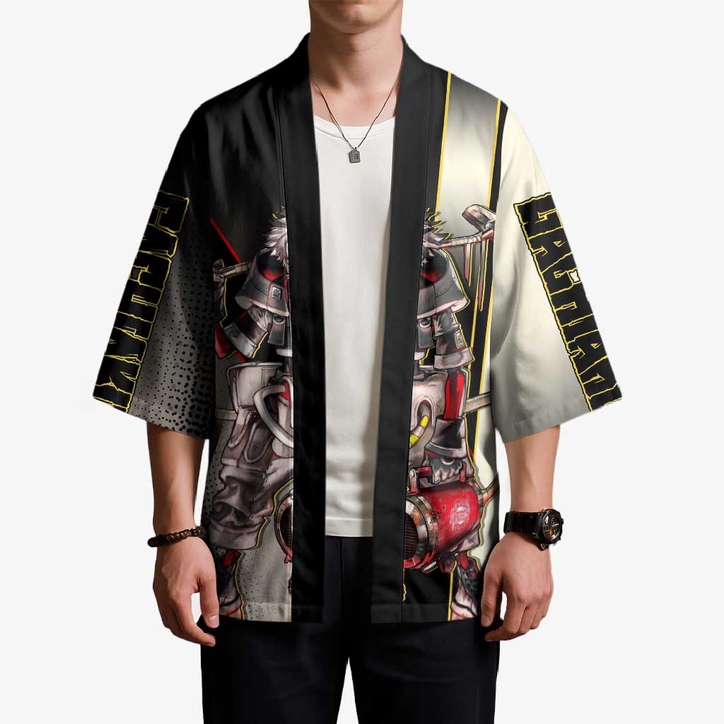 Rudo Surebrec Kimono Grunge Manga Illustration Style
