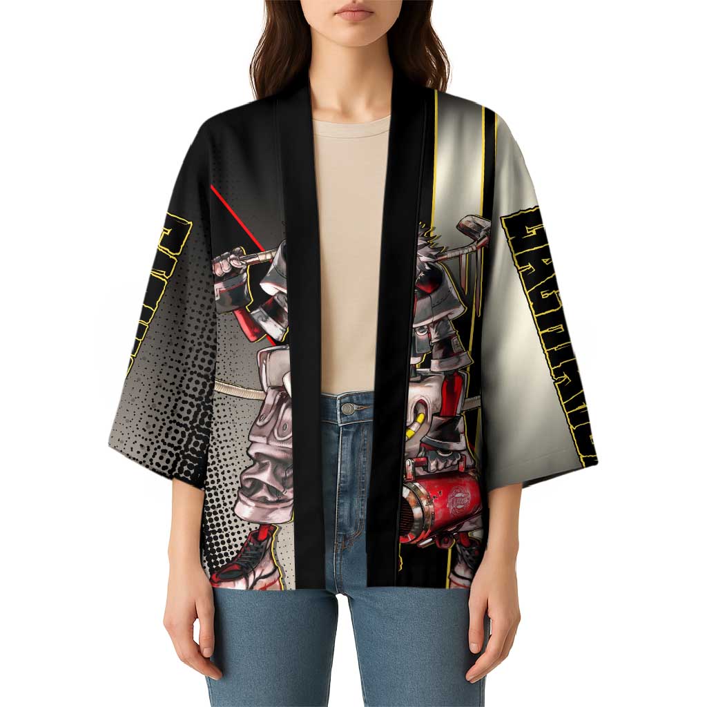 Rudo Surebrec Kimono Grunge Manga Illustration Style