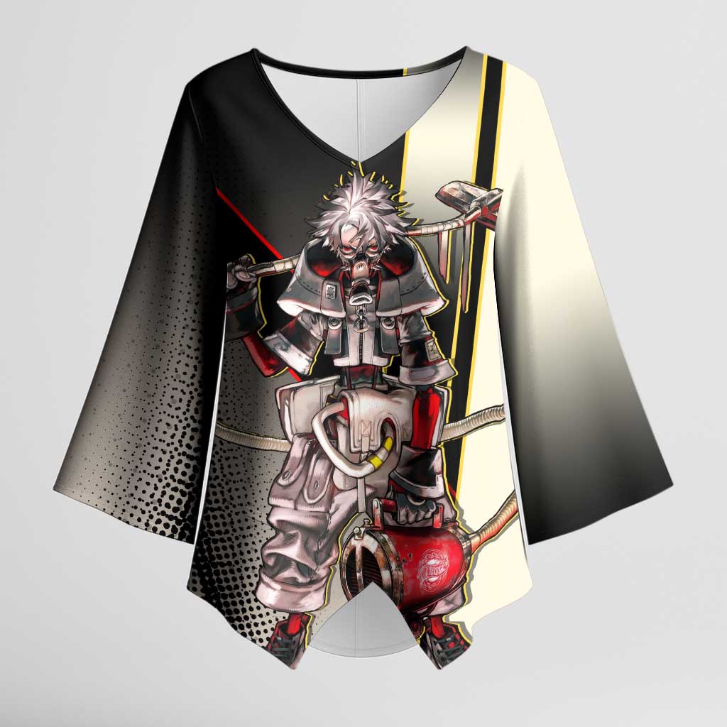 Rudo Surebrec Kimono Sleeve Blouse Grunge Manga Illustration Style