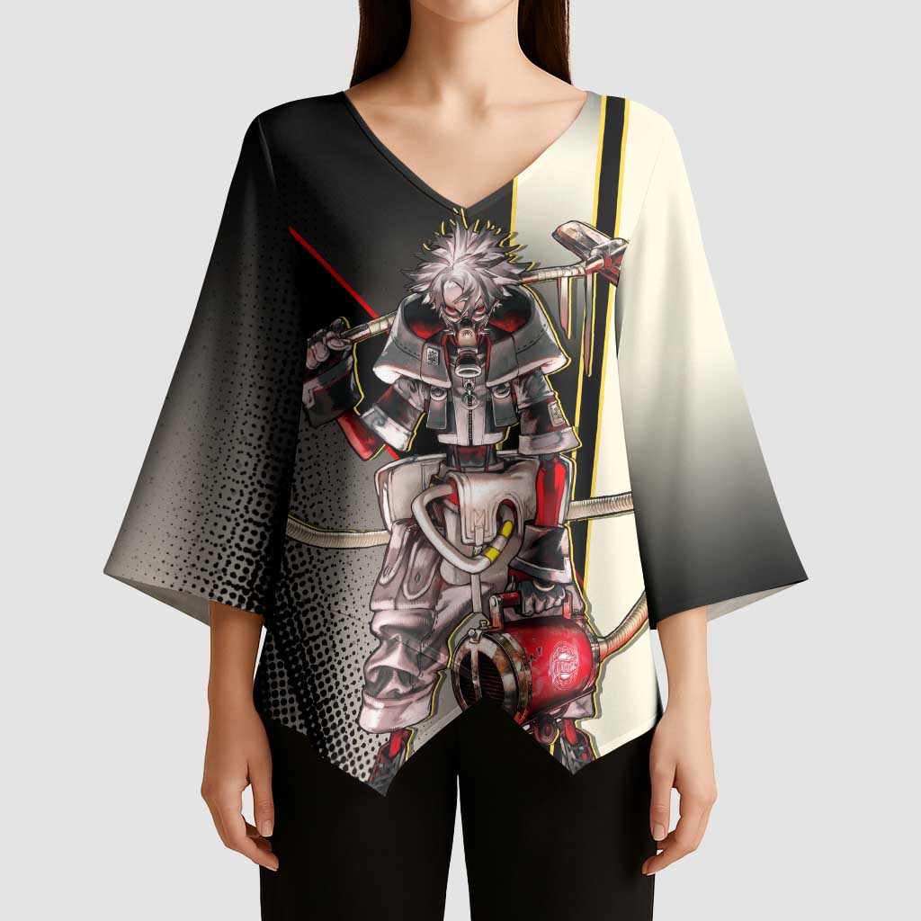 Rudo Surebrec Kimono Sleeve Blouse Grunge Manga Illustration Style