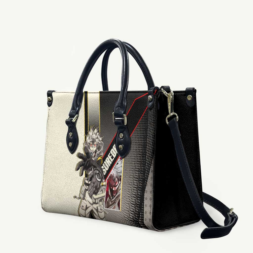 Rudo Surebrec Leather Bag Grunge Manga Illustration Style