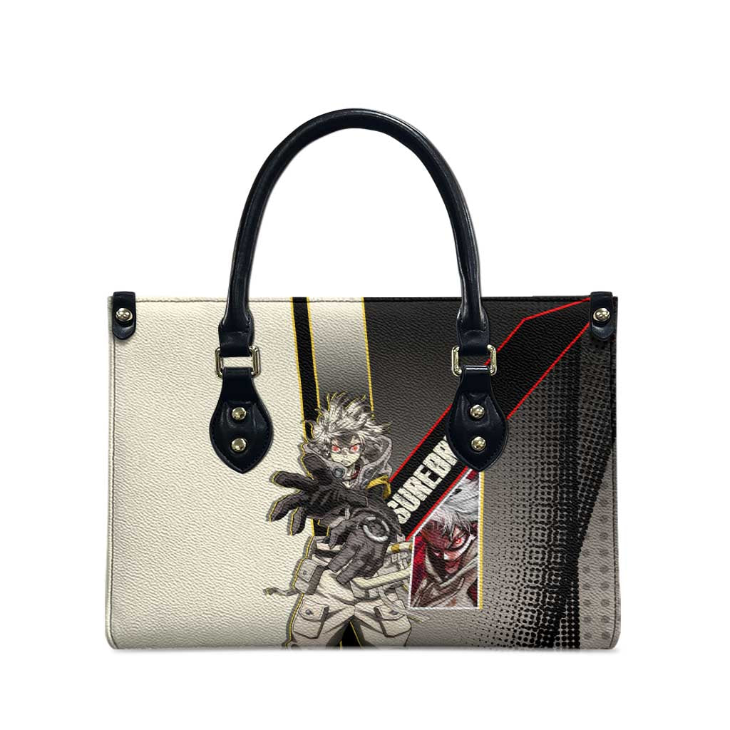 Rudo Surebrec Leather Bag Grunge Manga Illustration Style