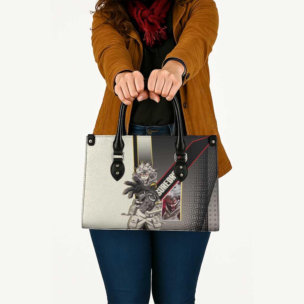 Rudo Surebrec Leather Bag Grunge Manga Illustration Style