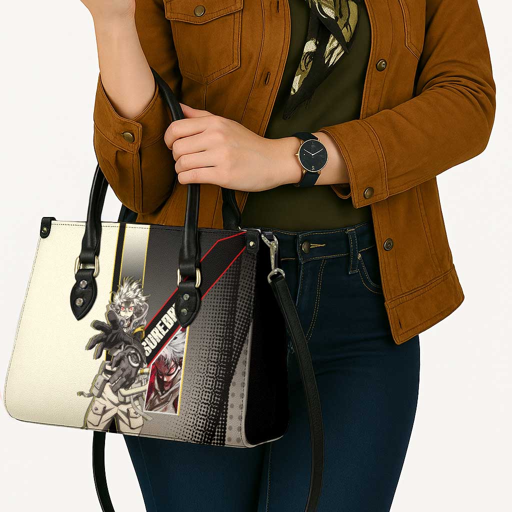 Rudo Surebrec Leather Bag Grunge Manga Illustration Style