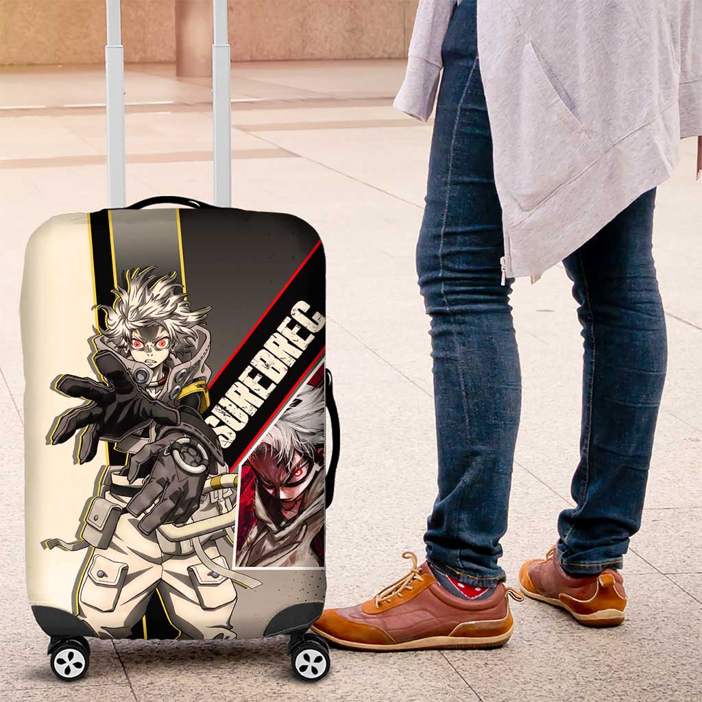 Rudo Surebrec Luggage Cover Grunge Manga Illustration Style
