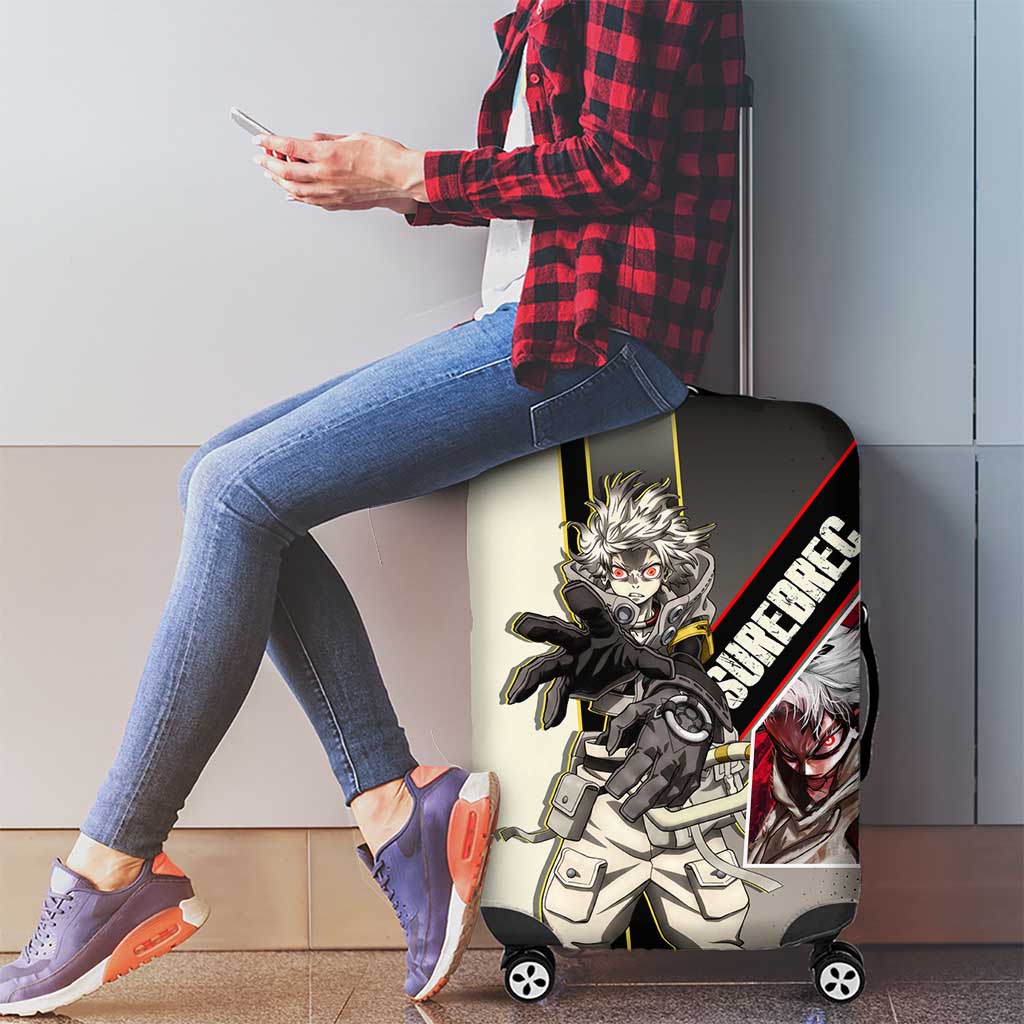 Rudo Surebrec Luggage Cover Grunge Manga Illustration Style