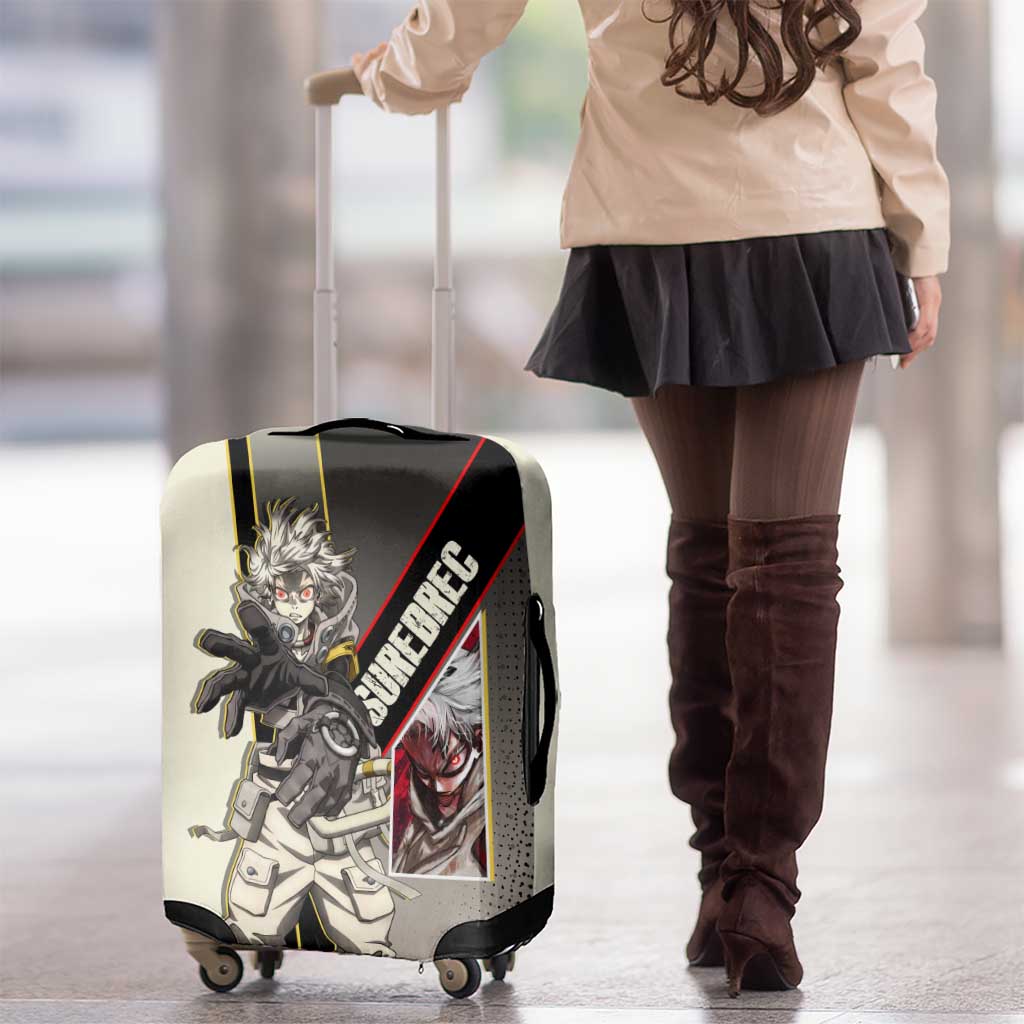 Rudo Surebrec Luggage Cover Grunge Manga Illustration Style