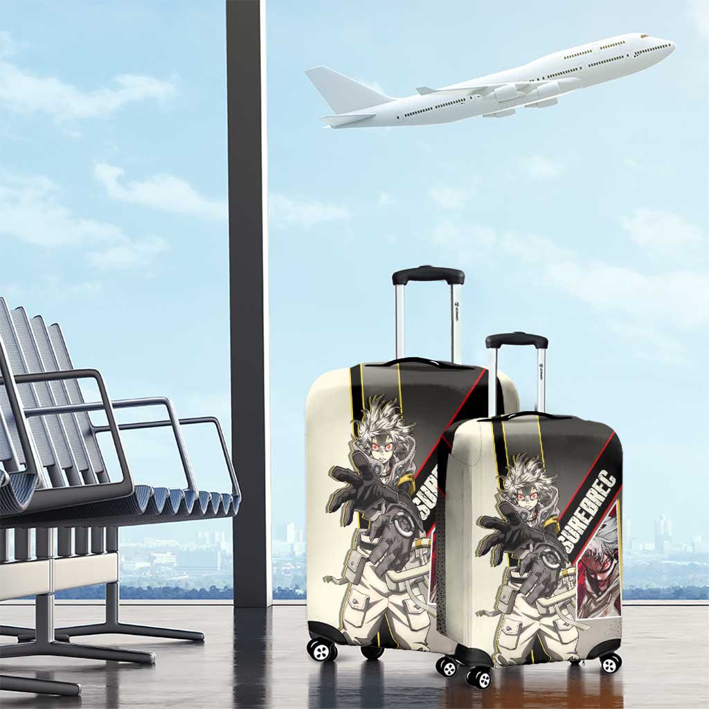 Rudo Surebrec Luggage Cover Grunge Manga Illustration Style