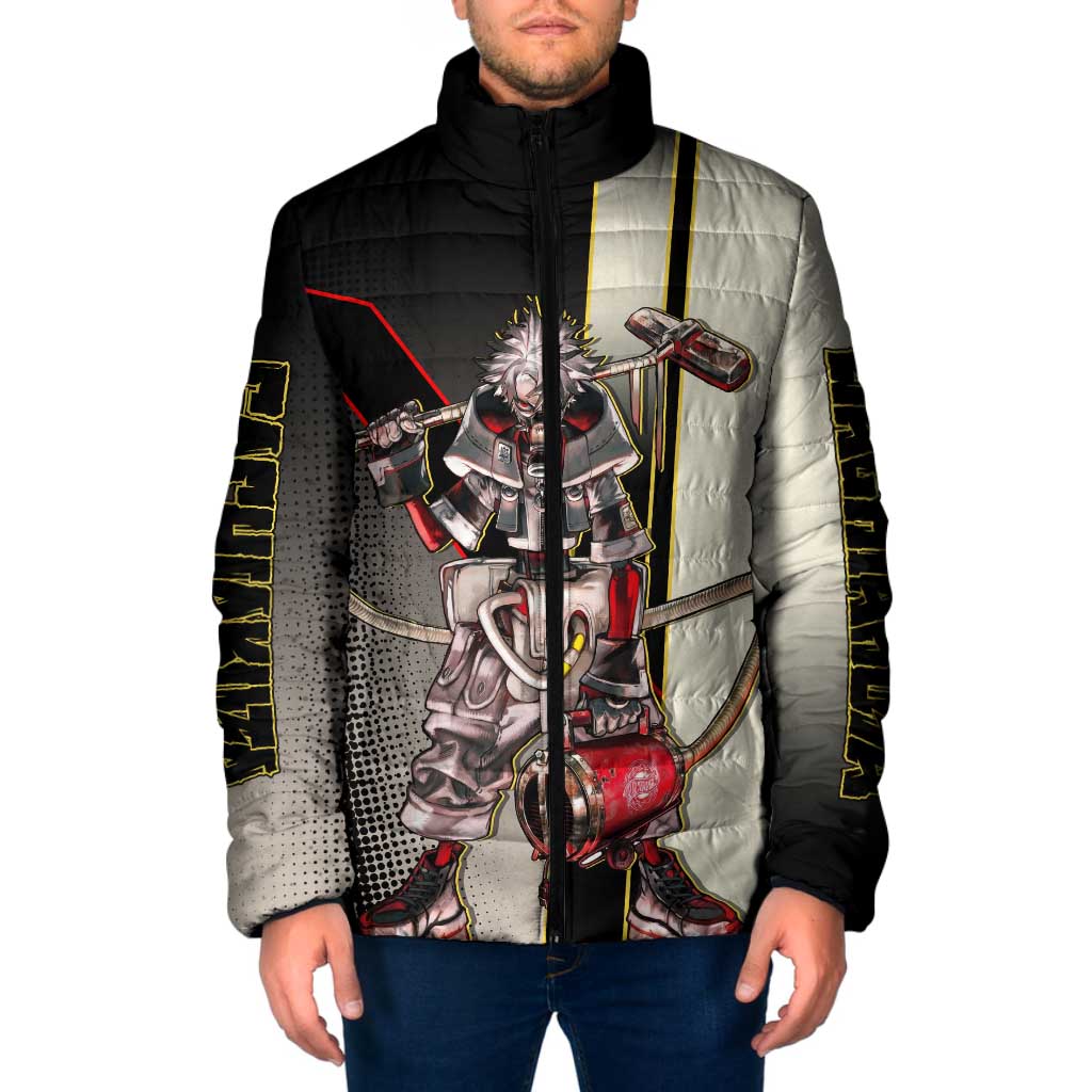 Rudo Surebrec Padded Jacket Grunge Manga Illustration Style