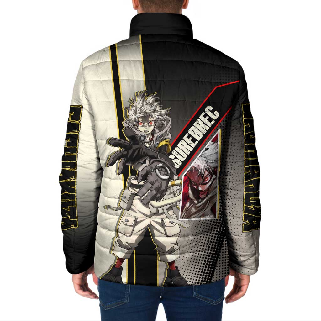 Rudo Surebrec Padded Jacket Grunge Manga Illustration Style