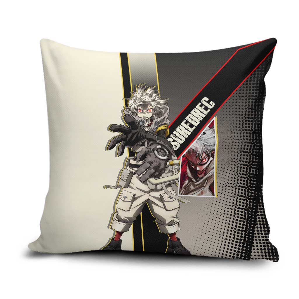 Rudo Surebrec Pillow Cover Grunge Manga Illustration Style