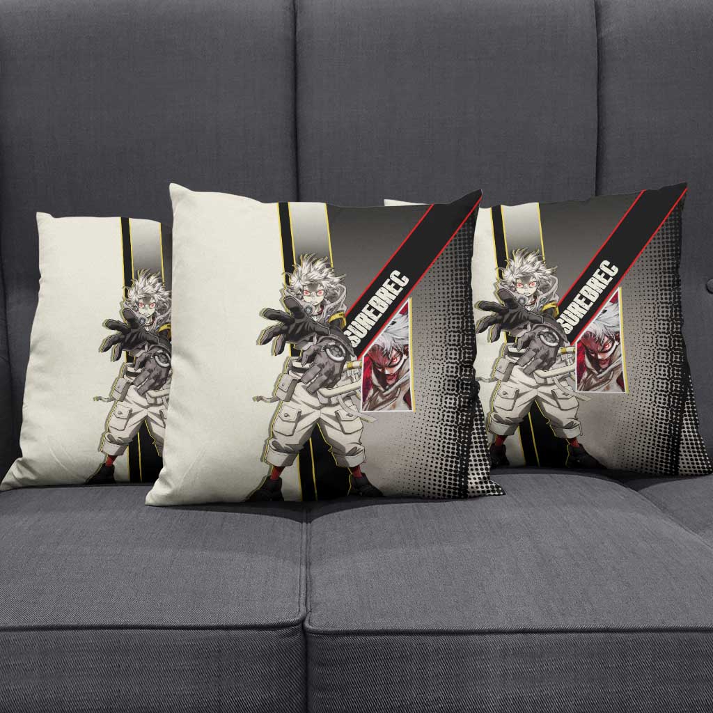 Rudo Surebrec Pillow Cover Grunge Manga Illustration Style