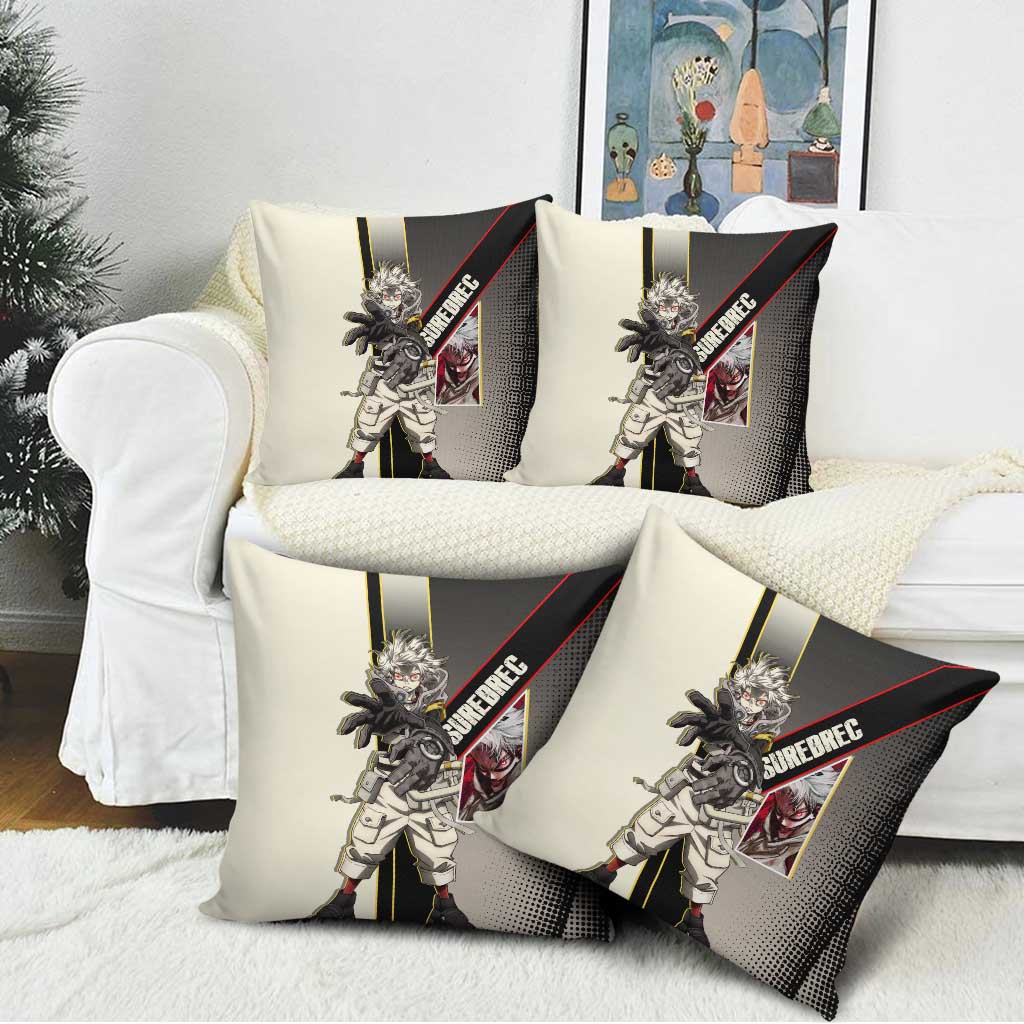 Rudo Surebrec Pillow Cover Grunge Manga Illustration Style