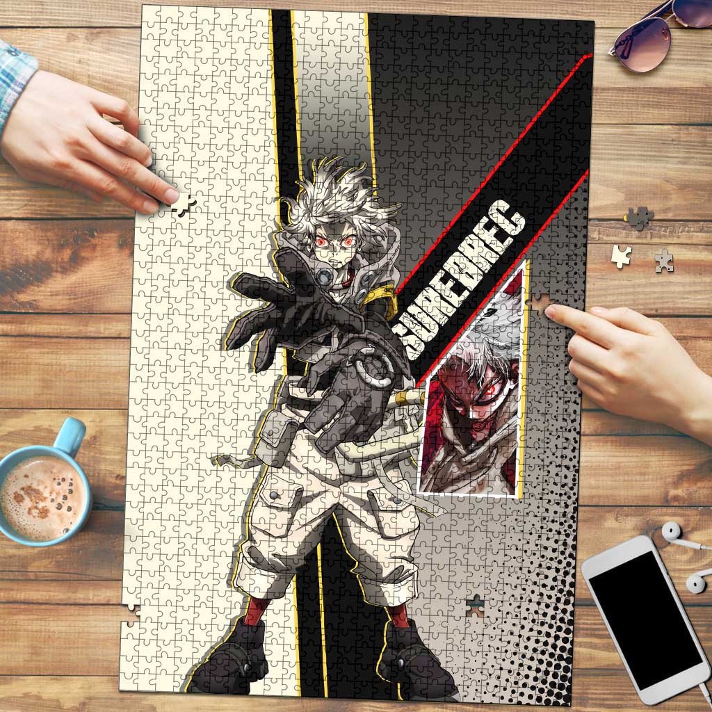 Rudo Surebrec Puzzle Grunge Manga Illustration Style
