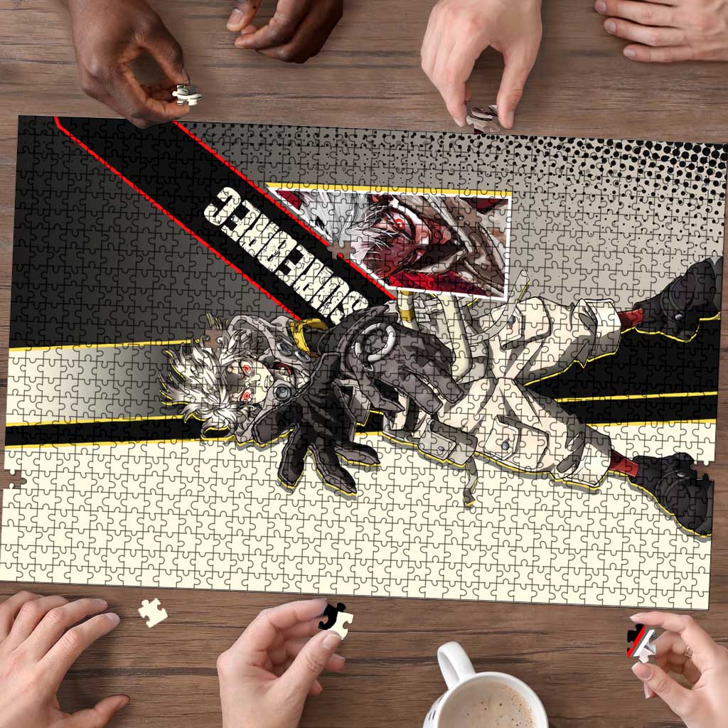 Rudo Surebrec Puzzle Grunge Manga Illustration Style
