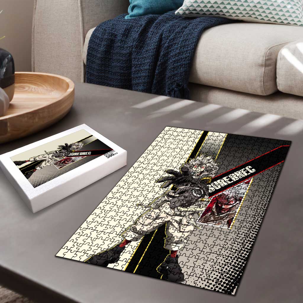 Rudo Surebrec Puzzle Grunge Manga Illustration Style
